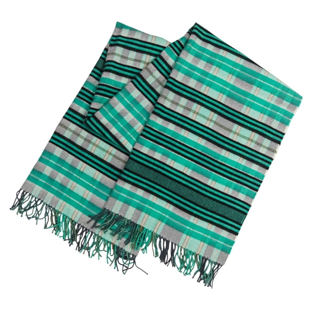 HERMES Green Scarf - Picture 5 of 14
